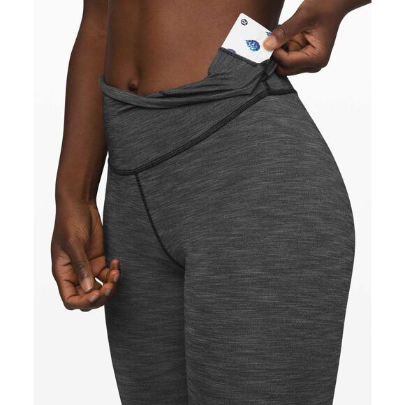 Lululemon Wunder Under High-Rise Tight 28" Size 2 Gray - Picture 8 of 9